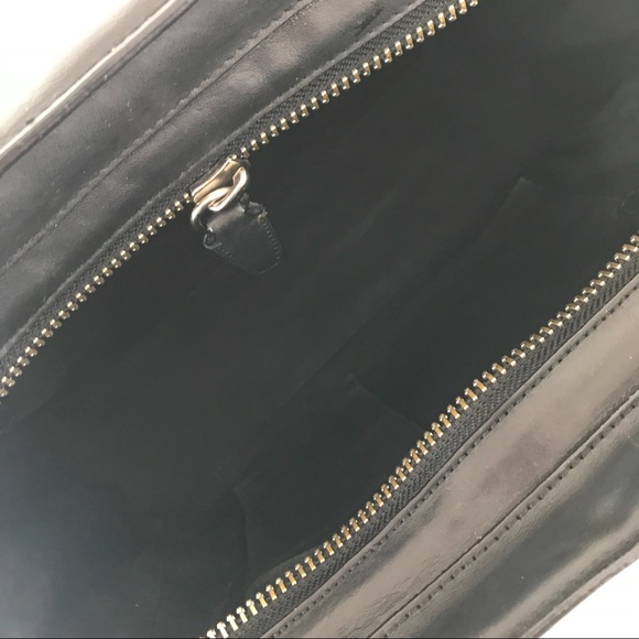 Coach Legacy Black Leather Medium Candace Satchel - Picture 10 of 11